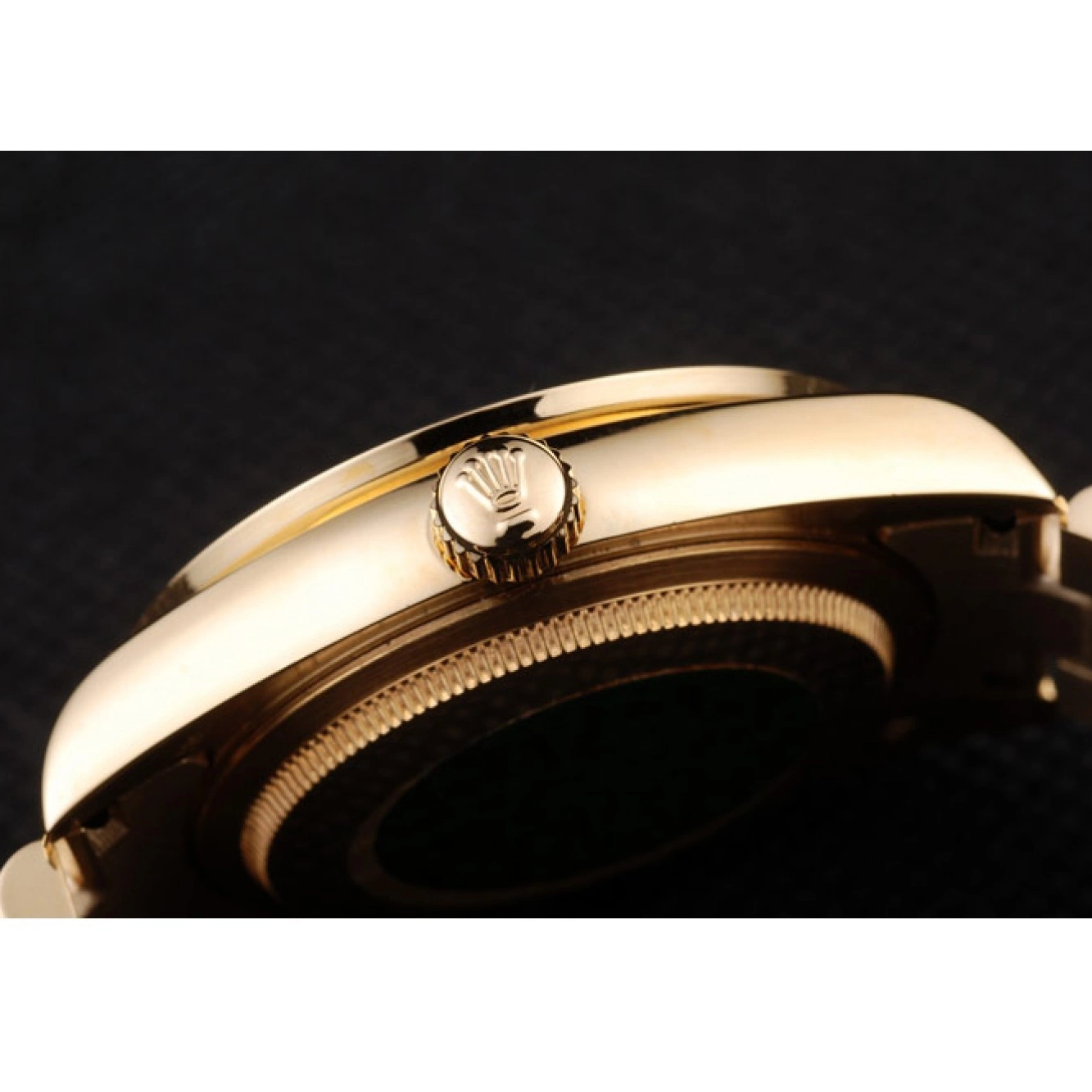 Aaa replica watch Dial 18k Steel Gold Yellow Stainless Rolex Plated White Day-Date 0728